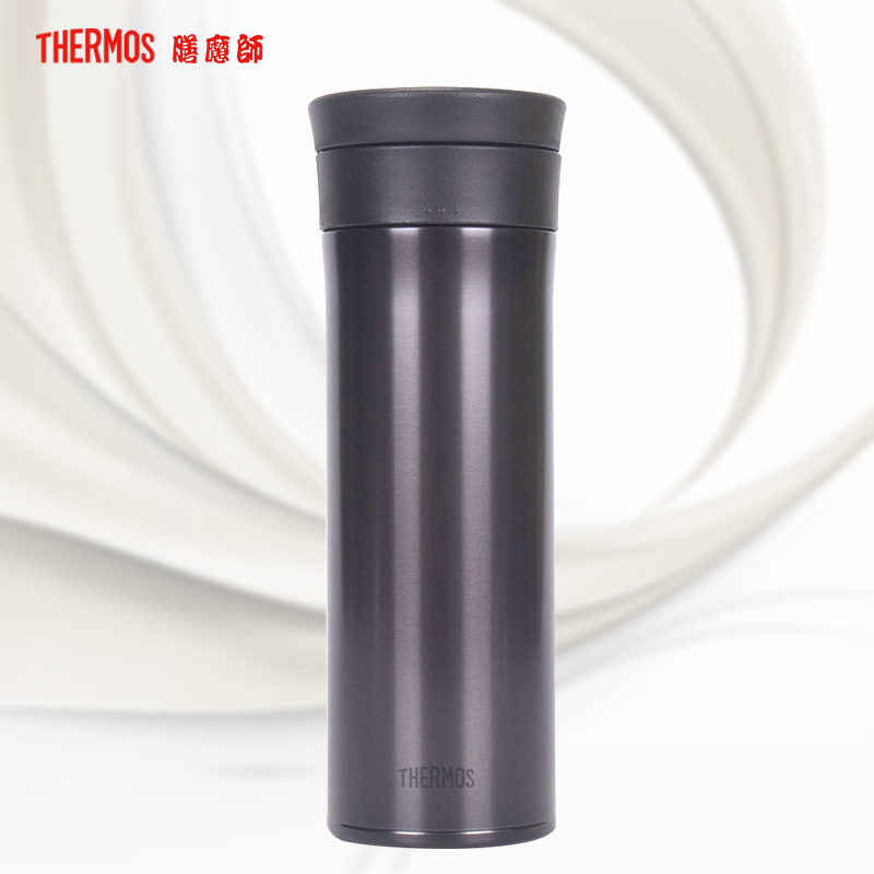 膳魔師(THERMOS)不锈钢保温杯TCMA-550 BK 黑色 550ML 时尚轻便 /304不锈钢