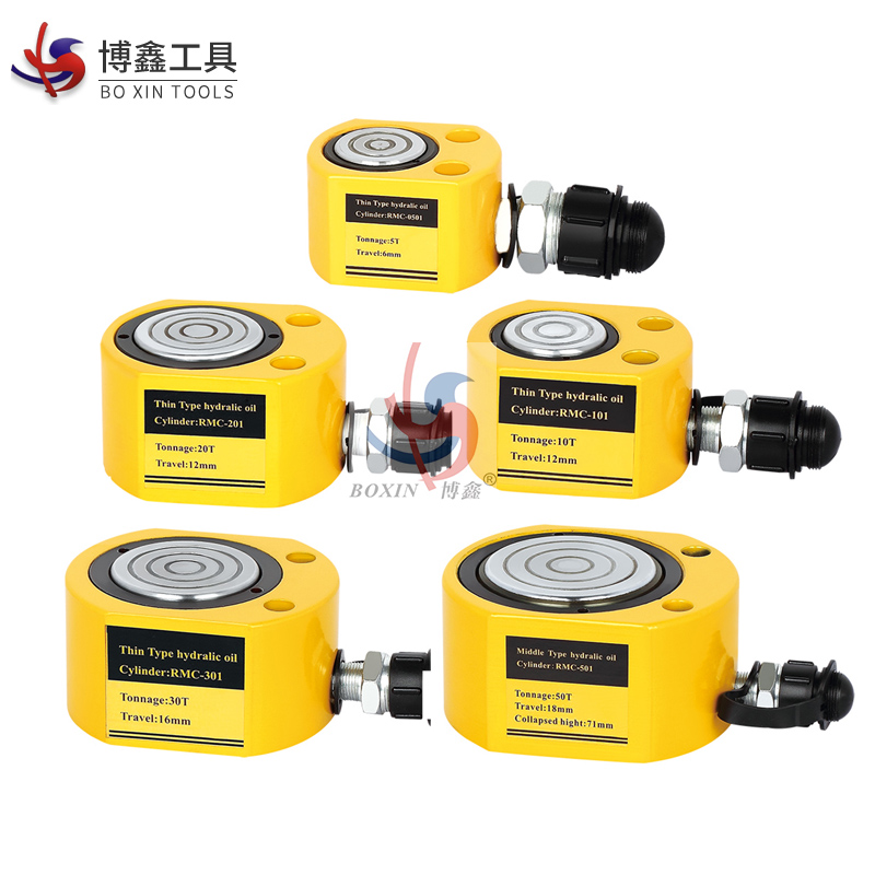 博鑫BOXIN 薄型液压千斤顶RMC-5T 台高清大图