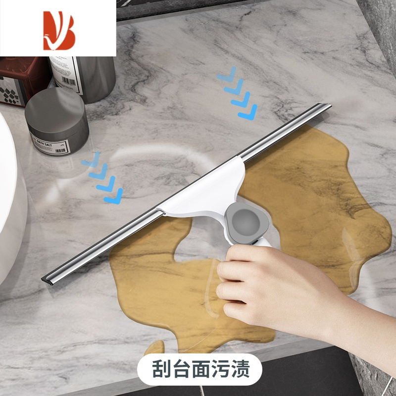 三维工匠挂水器刮玻璃搽玻璃飘窗可旋转轻便窗刷刮水板玻璃器35厘米