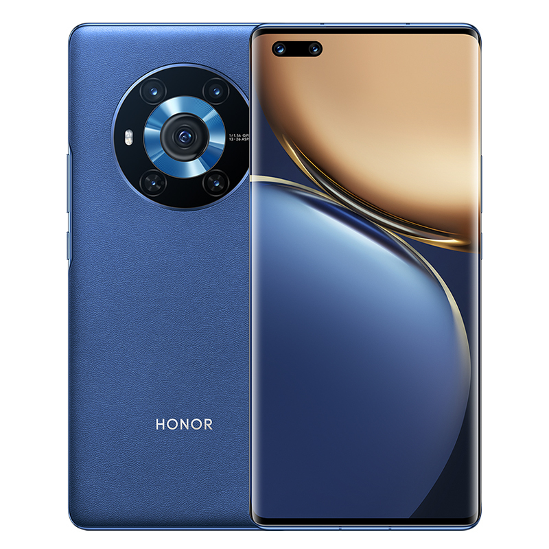 荣耀 Magic3 8GB+128GB 曙光蓝 89°超曲屏 骁龙888 多主摄计算摄影 66W超级快充 4600mAh大电池 5G手机