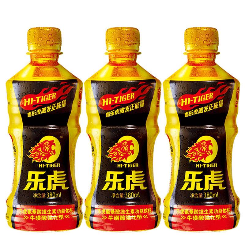 乐虎功能饮料维生素功能饮料380ml3瓶组提神抗疲劳家庭量贩