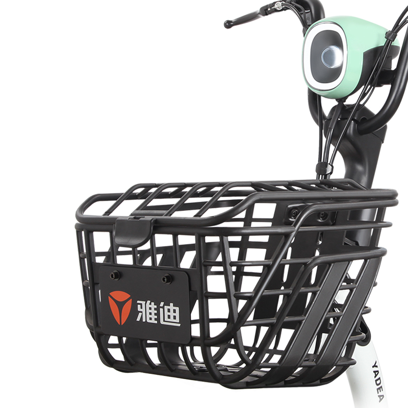 雅迪(yadea)电动自行车小金果48V电动车真空轮胎电瓶车 小金果基础版小钢炮48V12AH铅酸[植物绿]