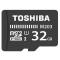【免邮】东芝（TOSHIBA）32G TF卡 手机行车记录仪监控 内存卡存储卡Class10 M203 读100MB/s