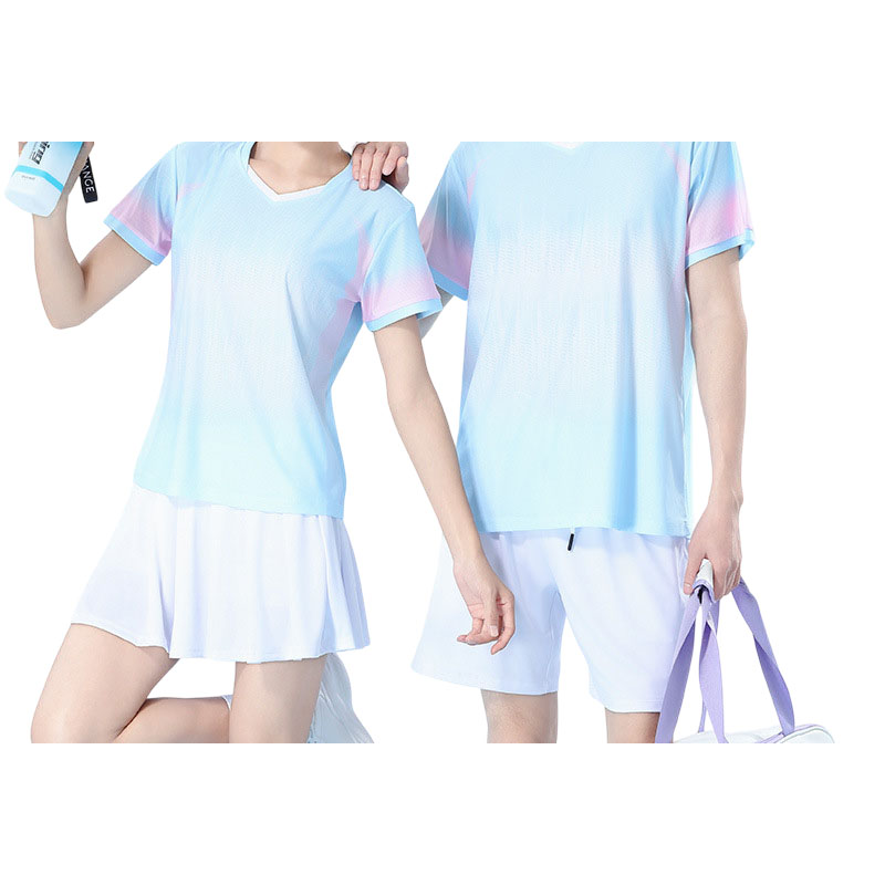 信柏合羽毛球服XH40/套高清大图