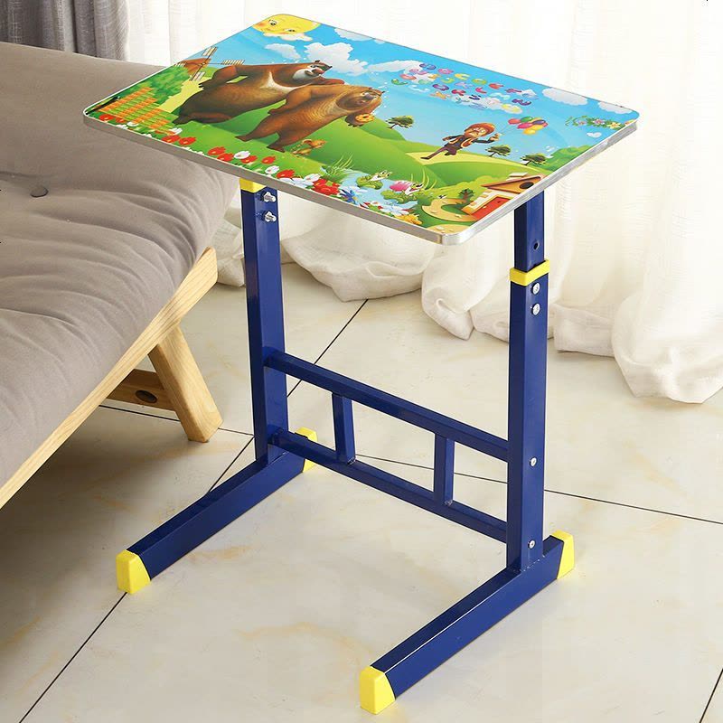 运输破损包补发儿童学习桌椅佩奇熊出没汪汪队床边练写字读书桌 不带 X款式全图版-汪汪队-蓝色图片
