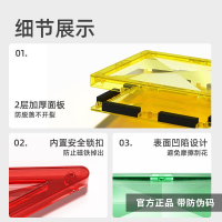 弥鹿儿童管道滚珠彩窗磁力片立体拼装益智玩具亲子聚合互动拼搭137