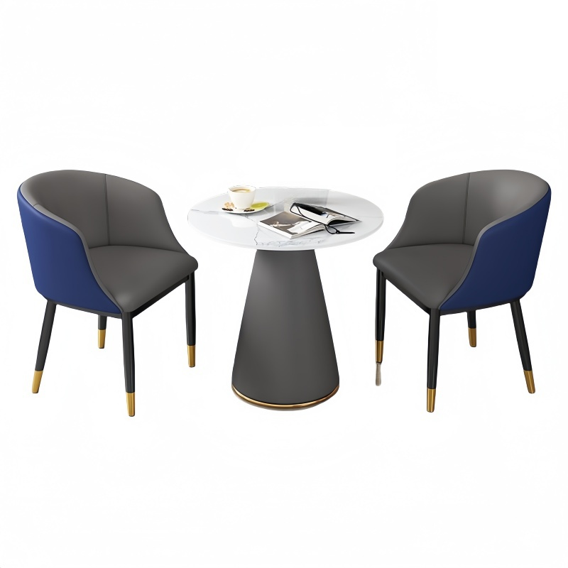 蕃蒂休闲桌80CM单桌二椅 套高清大图