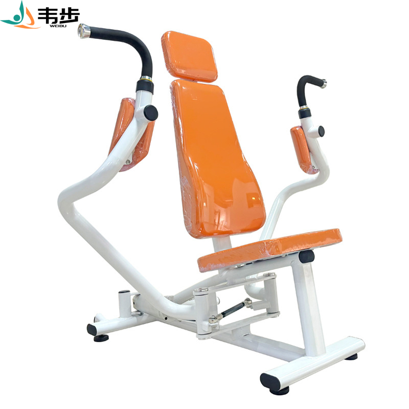 韦步康养系列中老年人社区健身房运动设备腿部胸肩手臂液压器械高清大图