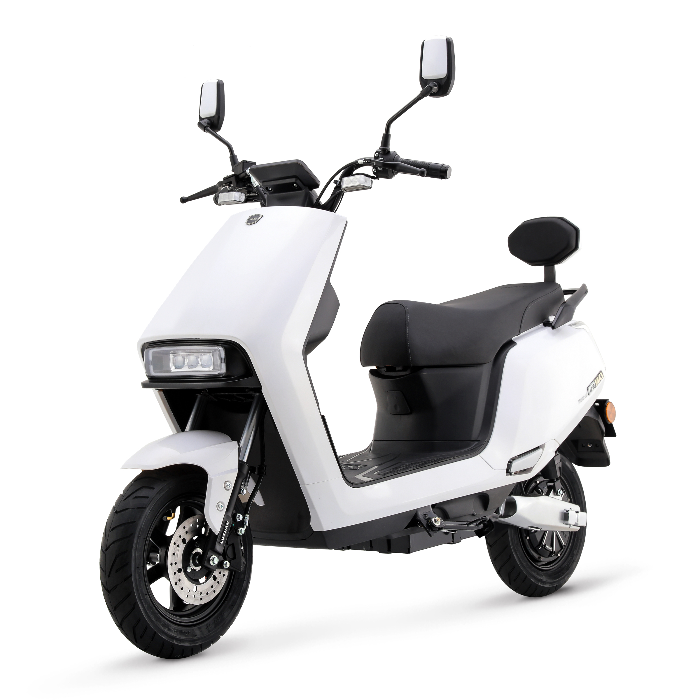 绿源电动车soc版欧疆72v电瓶车mhn6男女士双人高速长跑电动摩托车白色