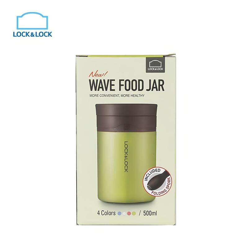 乐扣乐扣 新海浪焖烧罐保温罐 500ml LHC8024 蓝高清大图