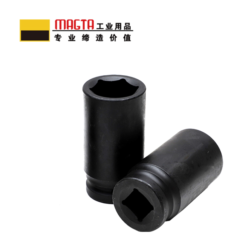玛吉塔工(MRO MAGTA)六角公制加长套筒 风动套筒 气动套筒 重型套筒 风炮套筒51337 1“ 27mm高清大图