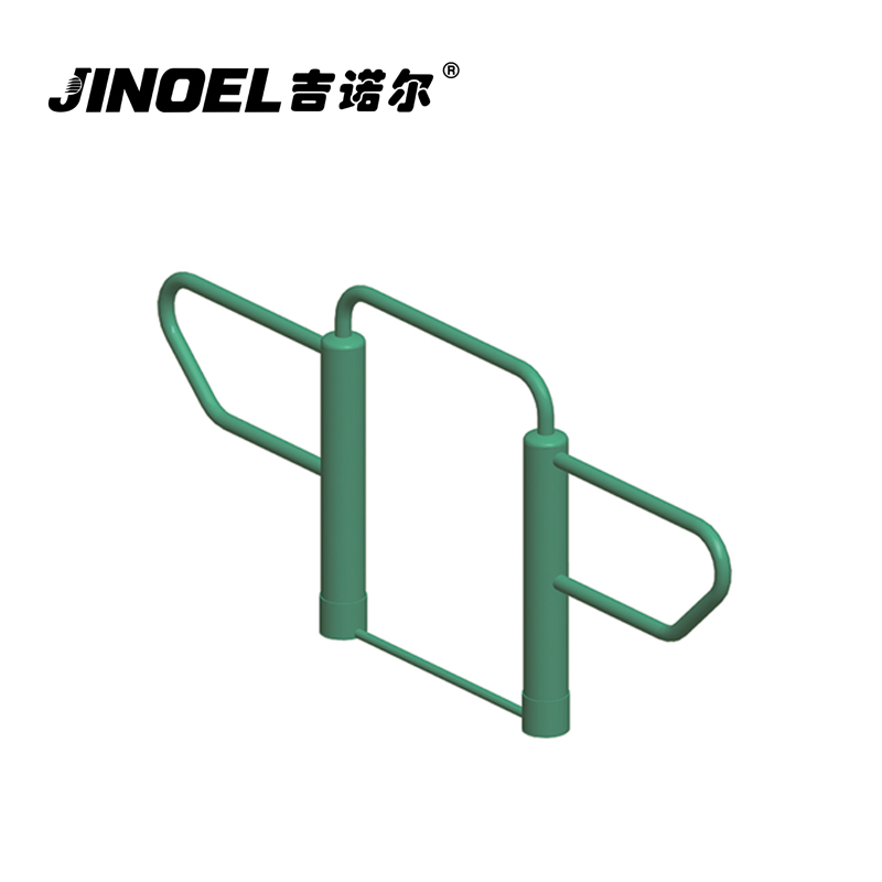 吉诺尔健身路径JNE-9017三位压腿架高清大图