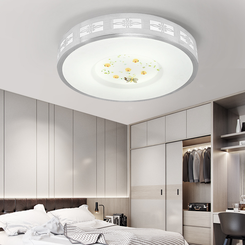 Grevol品拓PINTUO LED灯具吸顶灯客厅卧室灯圆形简约现代吸顶灯铁艺家用客厅灯卧室灯书房餐厅灯灯具灯饰15㎡