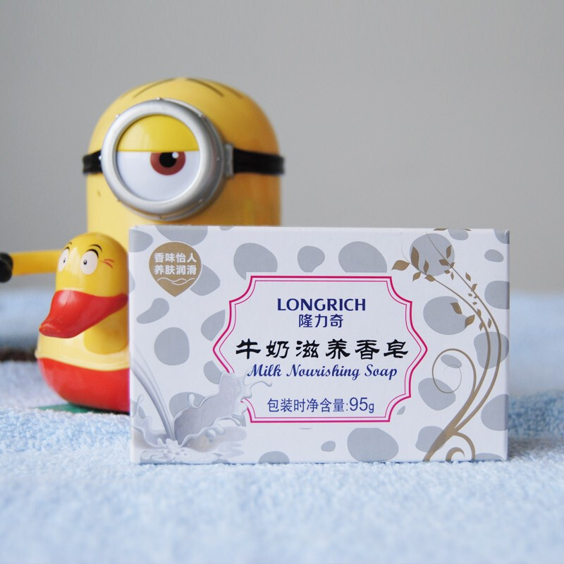 隆力奇 香皂蛇胆牛奶硫磺皂香皂牛奶滋养95g *72盒