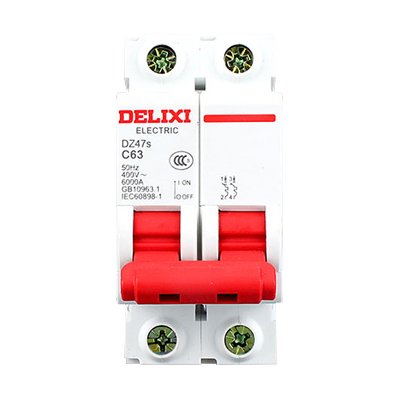 delixi德力西断路器家用dz47s空气开关1p2p3p空开63a32a16a25a总闸c45
