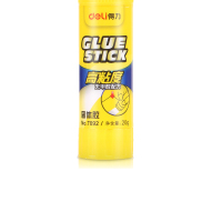 得力7092固体胶20g白色胶棒 单支装