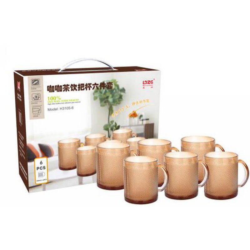 蓝贝奇(LANBEIQI)咖啡茶饮把杯六件套