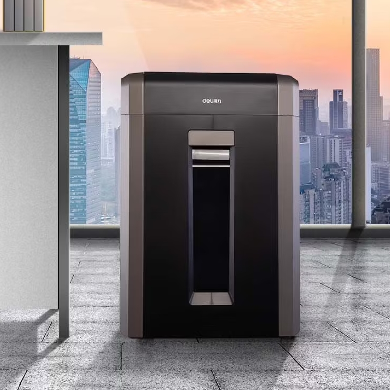 得力(deli)GA766碎纸机 4级保密 单次25张 31L高清大图