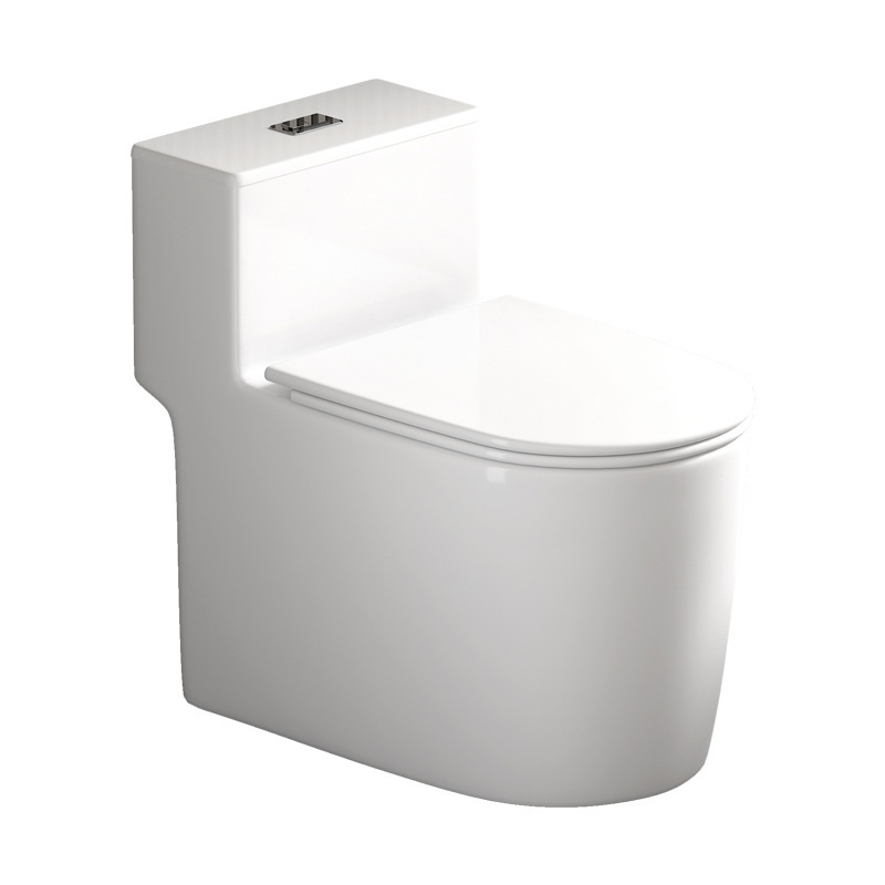 马桶坐便器家用座便器抽水小户型虹吸式普通卫生间防冻坐厕高清大图