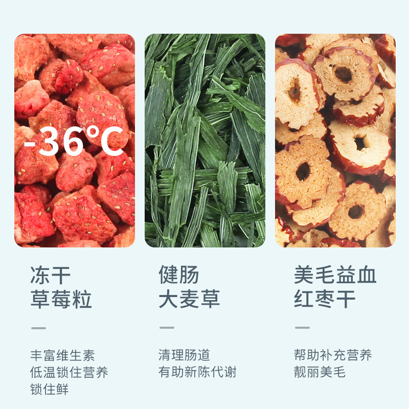 龙猫粮食主粮饲料食物豚鼠龙猫零食宠物用品马祖瑞配方高清大图