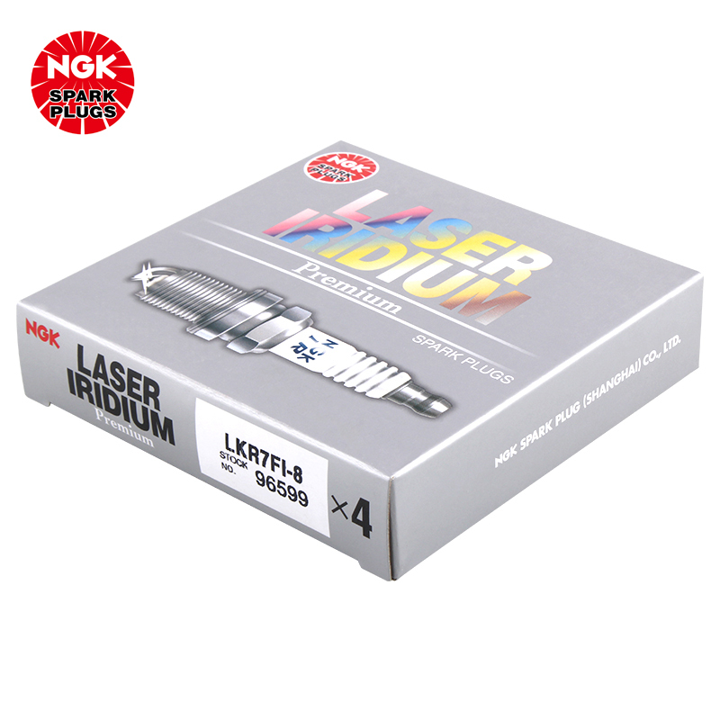 NGK 铱合金火花塞 LKR7FI-8 96599 四支装 广汽传祺GS5/GS5速博/GA5/GA6