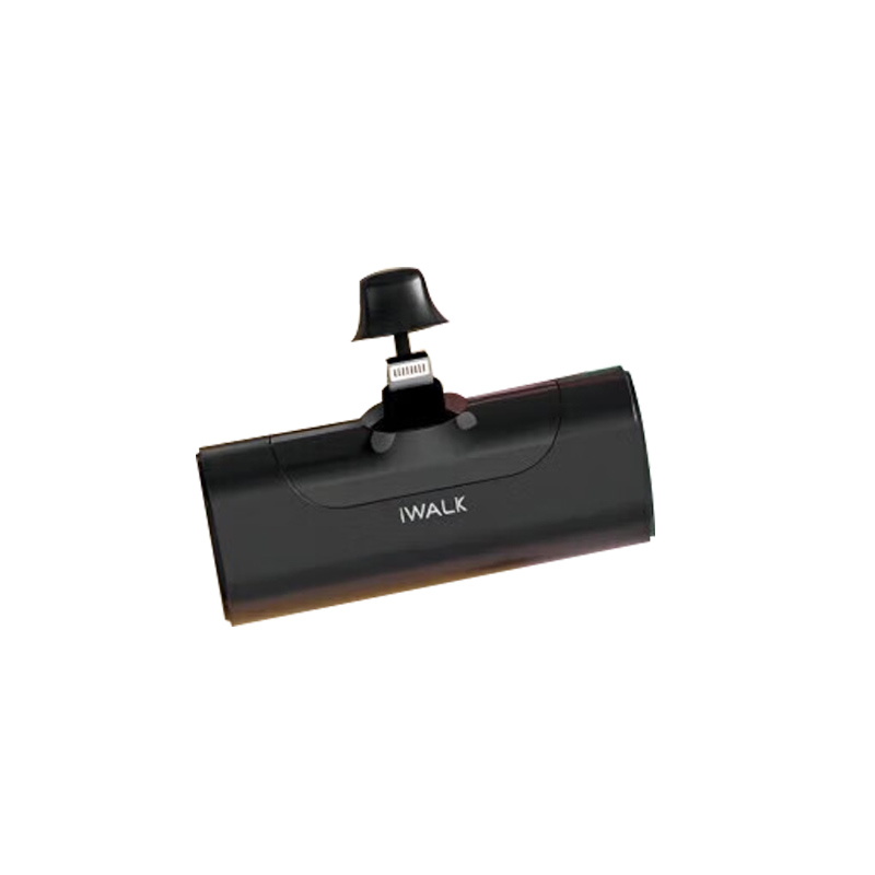 爱沃可 口袋充电宝4500mAh 口红移动电源小巧便携 适用苹果移动电源 DBL4500L 黑色