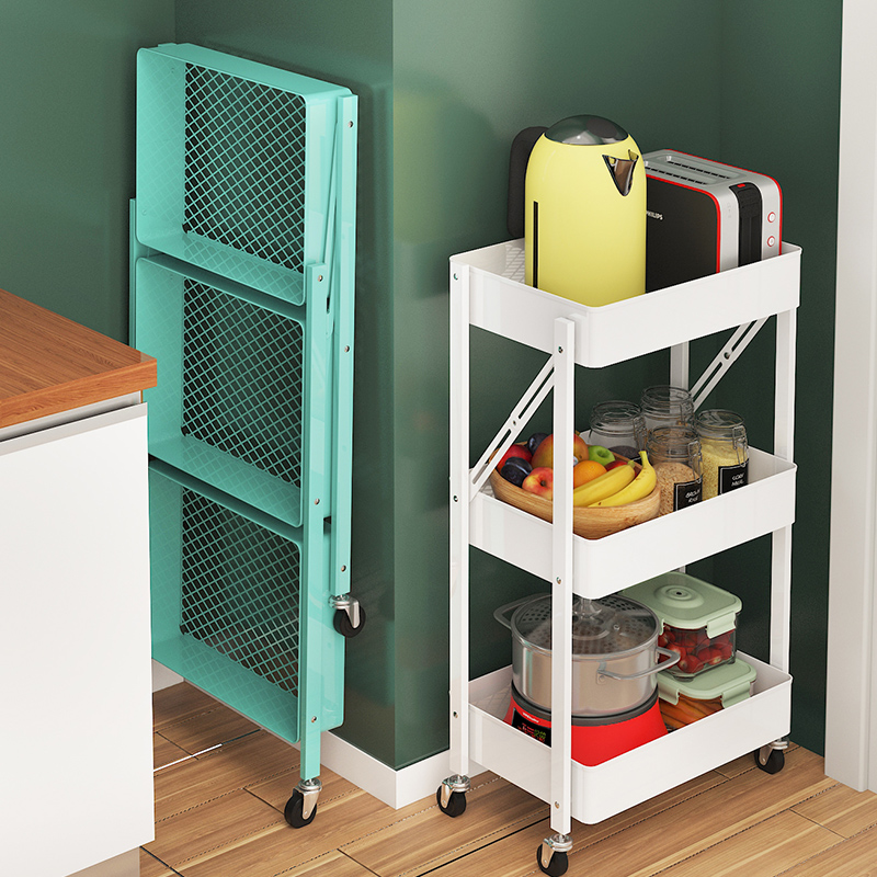 可移动夹缝收纳架