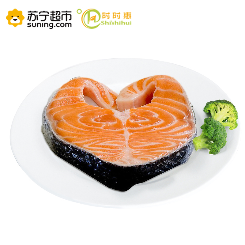 时时惠 冰冻三文鱼段200g高清大图