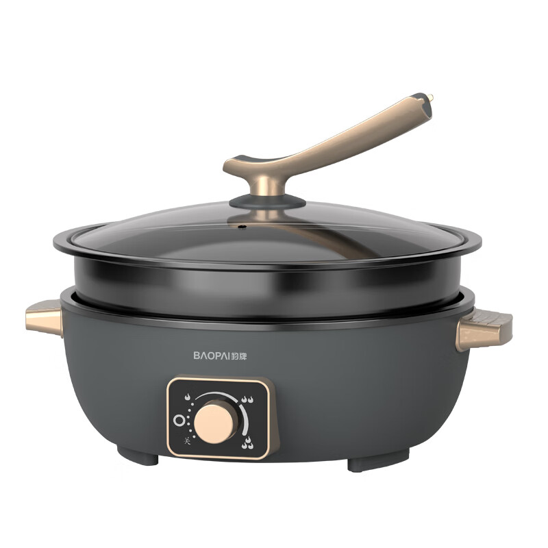 豹牌 BP-WD756电火锅 6L大容量 快速升温 分体式电火锅