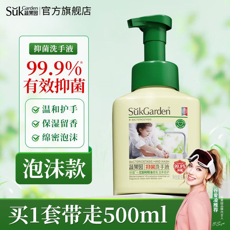 蔬果园SGY0766 抑菌洗手液500ml图片