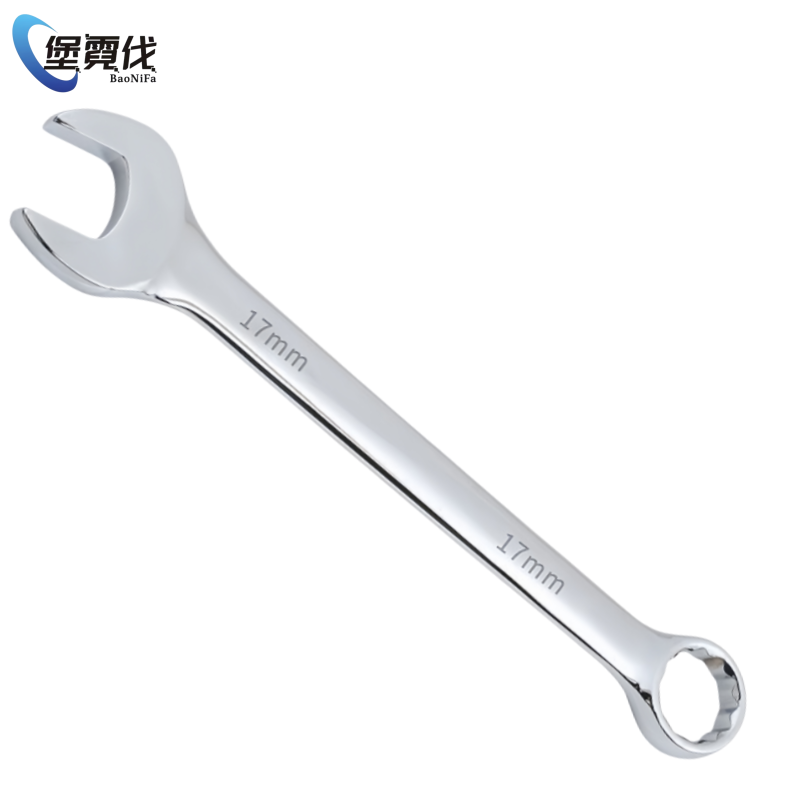 堡霓伐 梅花开口扳手 17mm 把高清大图