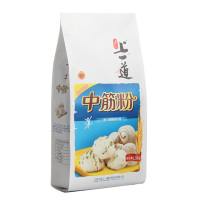 上一道 小麦中筋粉 烙饼面条用粉1.5Kg 家用包子饺子馒头饼手擀面 烘焙原料 小麦膳食纤维通用面粉 1.5Kg
