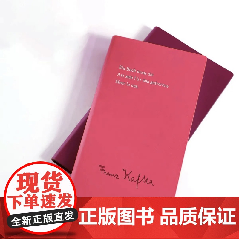 []卡夫卡彩色系皮面笔记本 广西师范大学出版社高清大图
