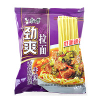 康师傅方便面劲爽 5包 香辣红烧方便面泡面口味好吃的