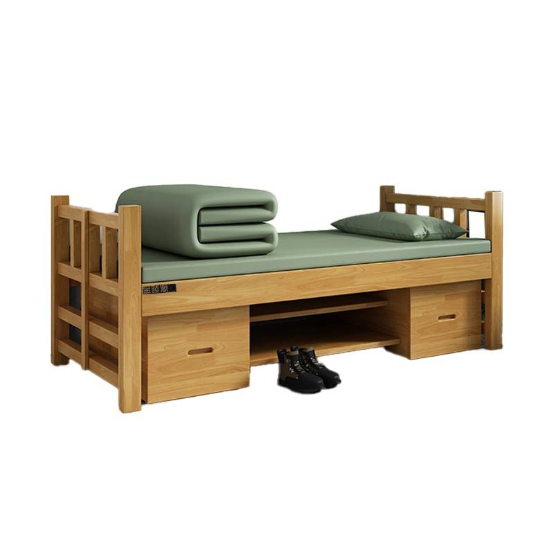 金睦源 JIN MU YON 单人床 206*94*81cm 榉木色 张高清大图