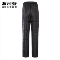 波司登BOSIDENG羽绒裤男加厚涤纶保暖居家冬季长裤男士羽绒内穿裤子B80130011