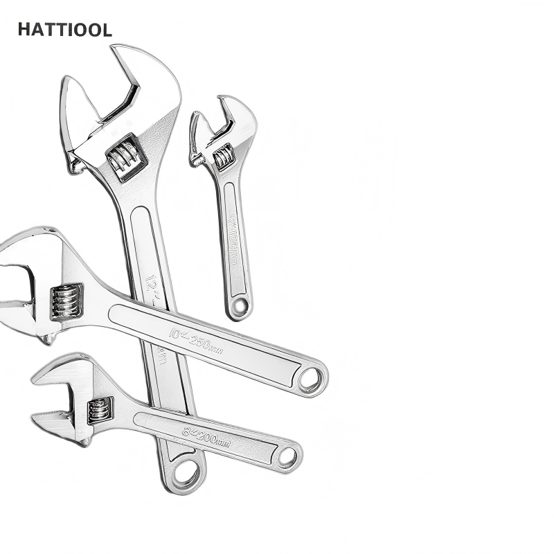 HATTIOOL活动扳手100MM(个)高清大图