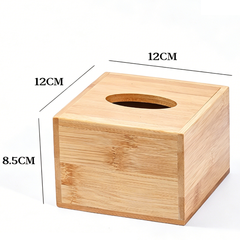 烁恒 纸巾盒抽底款12*12*8.5cm 个高清大图