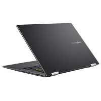 华硕 VivoBook14 F(11代i7-1165G7 16G内存 512GB固态 锐炬Xe MAX 墨玉黑 )定制版翻转屏便携办公家用轻薄本笔记本电脑