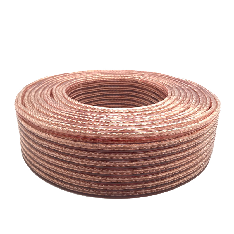 一业中信防咬式音响线音箱喇叭线音频线带屏蔽发烧级纯铜无氧铜专业