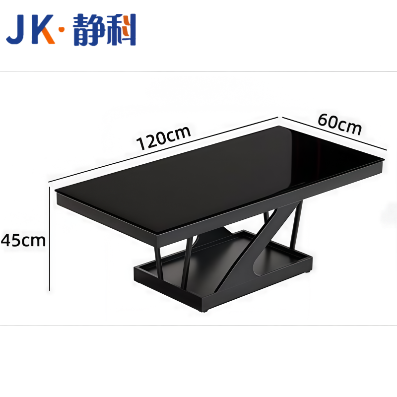 边几JK001 茶几1200*600*450mm 张