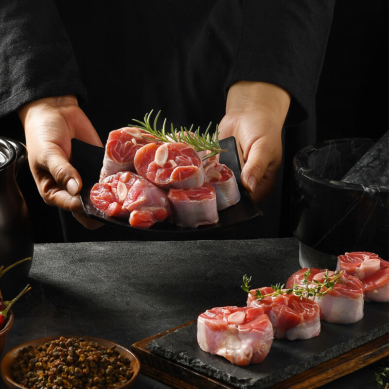 鲜带骨羊肉 袋装500g高清大图