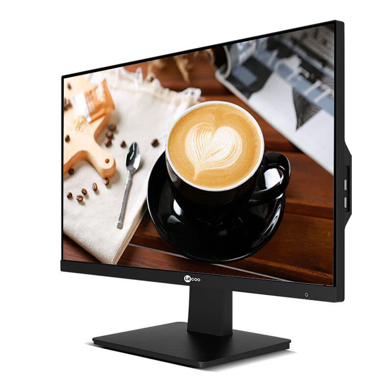 联想(Lenovo) 来酷 Lecoo 定制一体台式机电脑23.8英寸(酷睿i5-12450H 16G 512G SSD Windows11 无线键鼠) 黑 定制图片