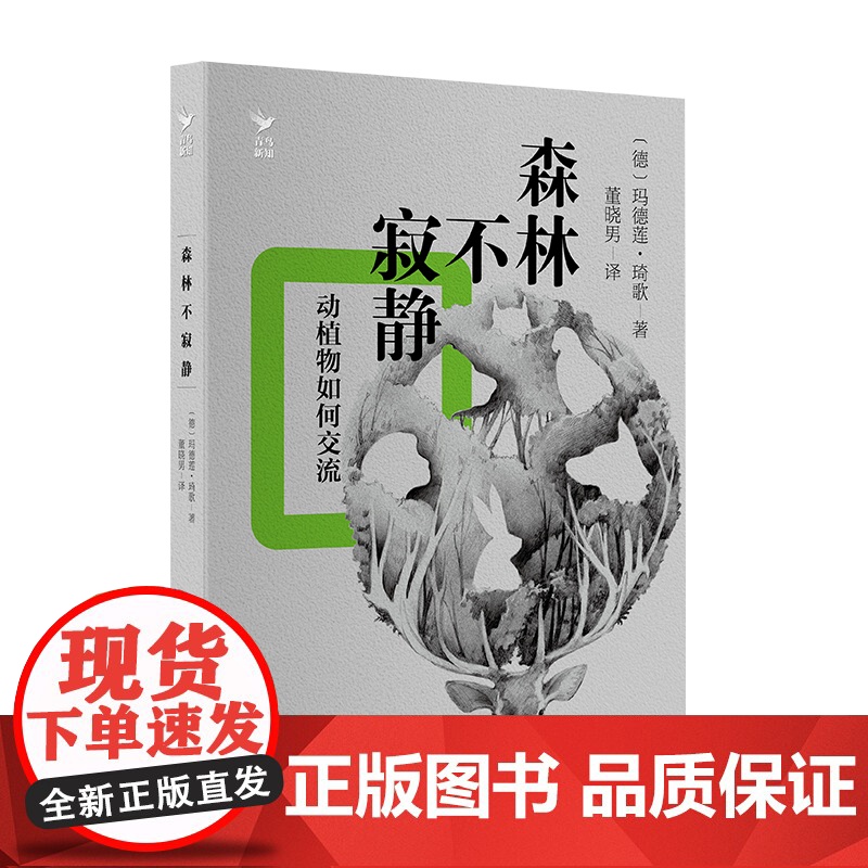 森林不寂静 一场前所未有的自然生态深度探索,颠覆你对森林的传统认知,开启智慧之旅!科普书 少儿科普动植物科普百科科普读高清大图