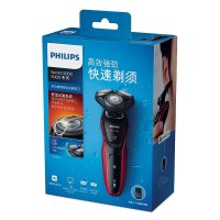飞利浦(Philips)电动剃须刀S5078/04(S5000系列S5079 S508 充电;有线电源 三刀头全身水洗
