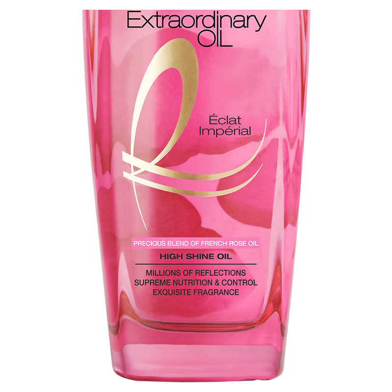 欧莱雅(L’OREAL)奇焕润发精油（蔷薇臻耀） 100ml（适合所有发质人群，护发基础油）高清大图