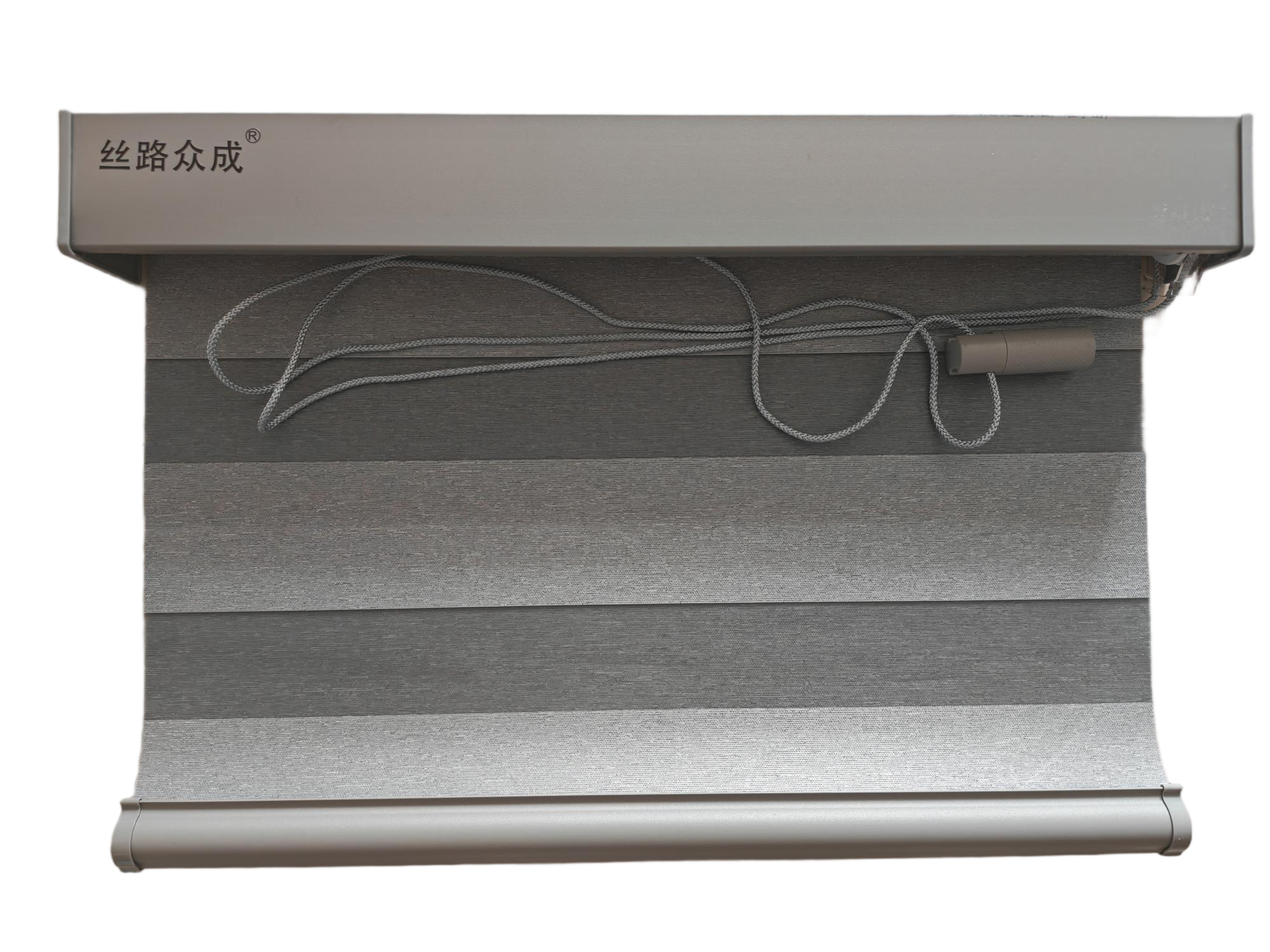 丝路众成 全遮光柔纱卷帘 定制 平方米高清大图