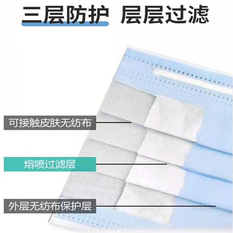 海氏海诺无菌医用外科口罩海氏海诺10只/包(灭菌级)