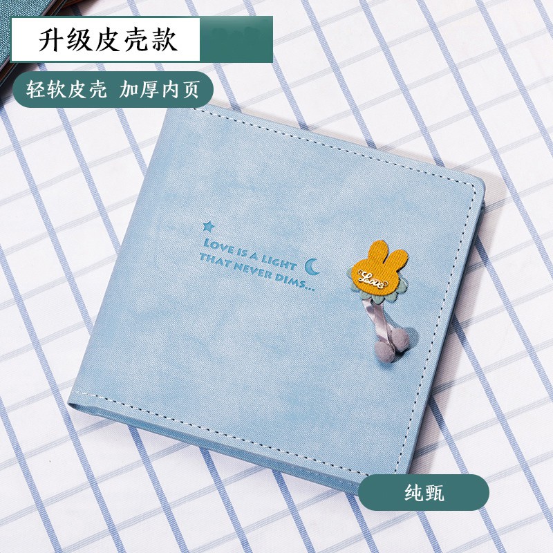 照片书定制宝宝成长幼儿园纪念相册制作儿童diy手工自制相片影集 三维工匠 方8寸[幸运星][棕色] 24P