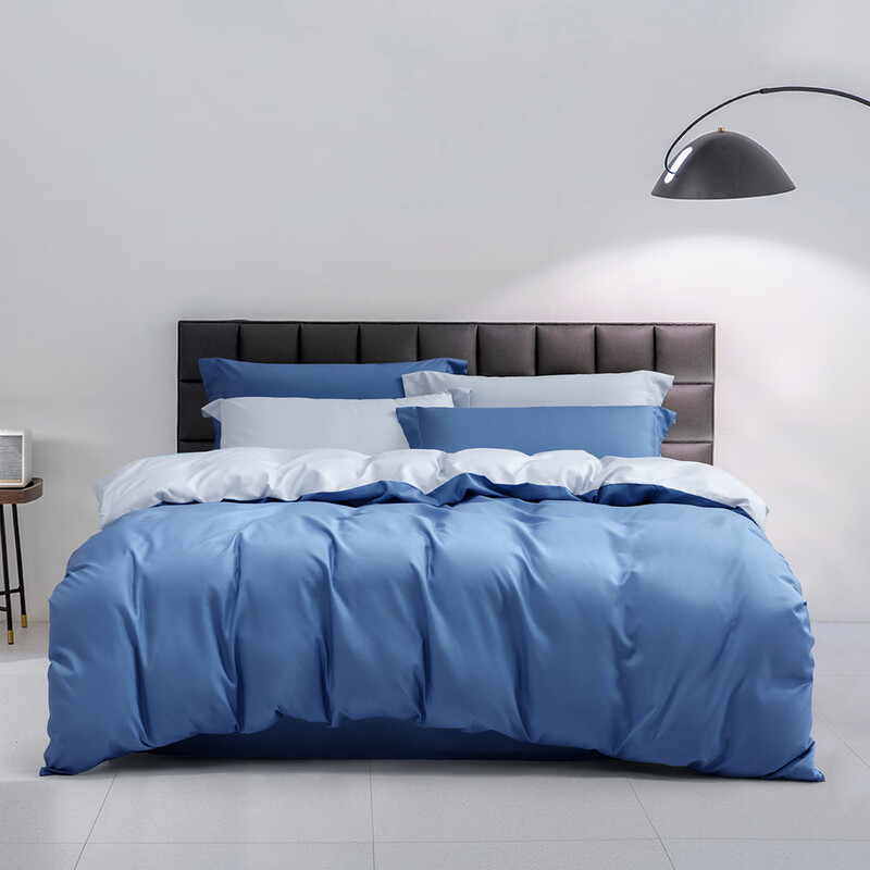 水星家纺冬暖夏凉四件套超级柔软亲肤抗菌防螨高支棉床品套装